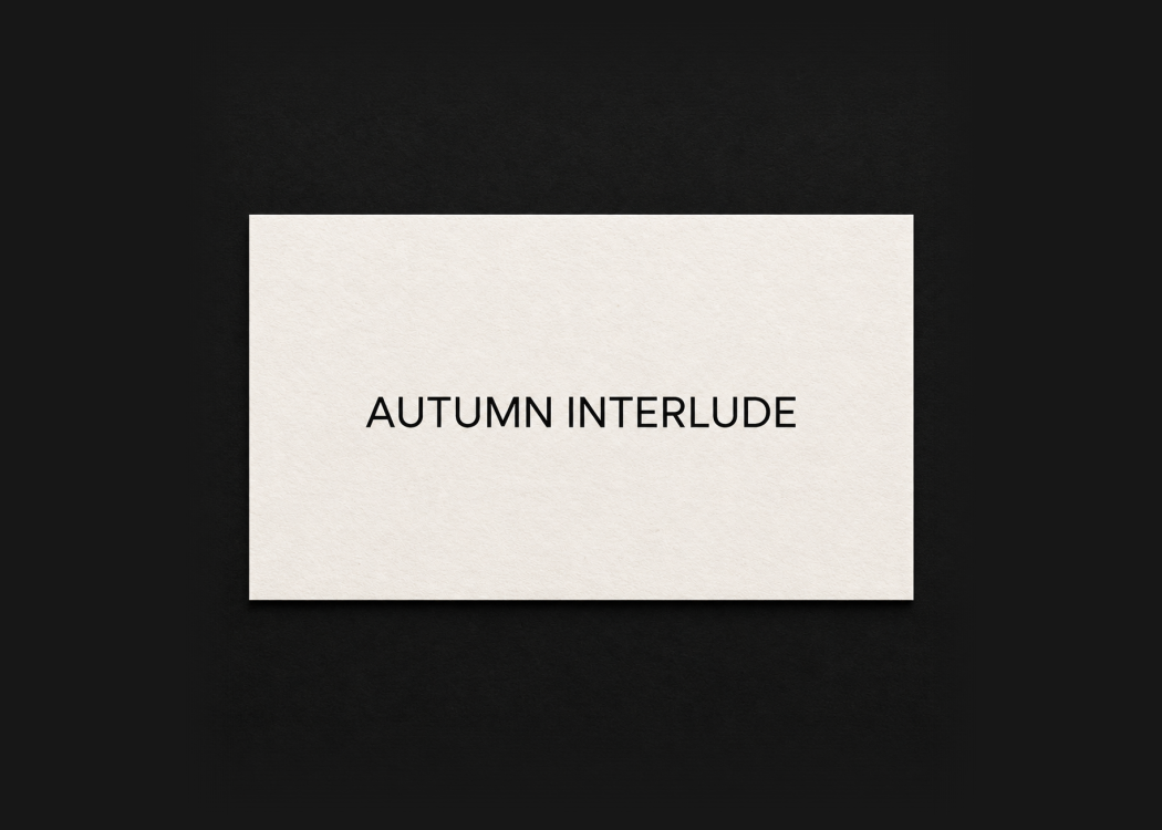 Autumn Interlude Scent Card