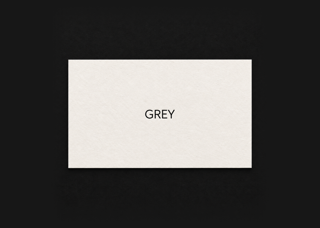 Grey Scent Card