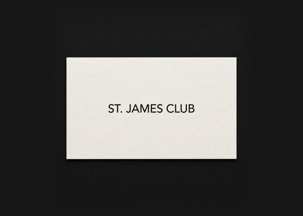 St. James Club Scent Card