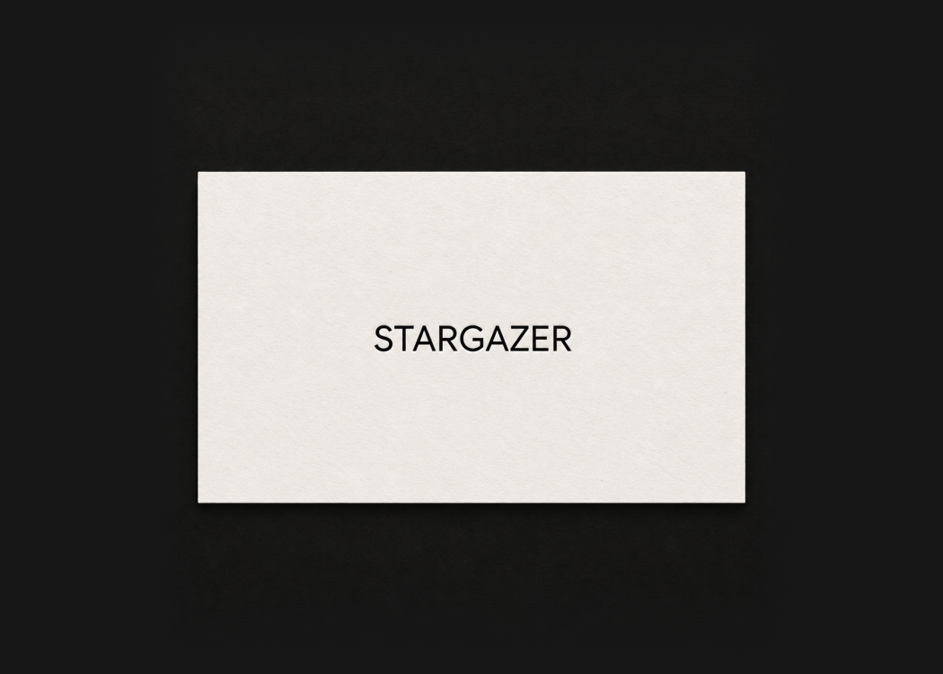 Stargazer Scent Card